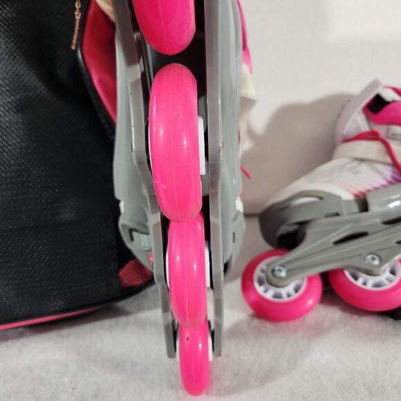 Bladerunner Phoenix Girls Adjustable Inline Rollerblade Size 12J / 2Y Bag/Pads - Picture 14 of 16